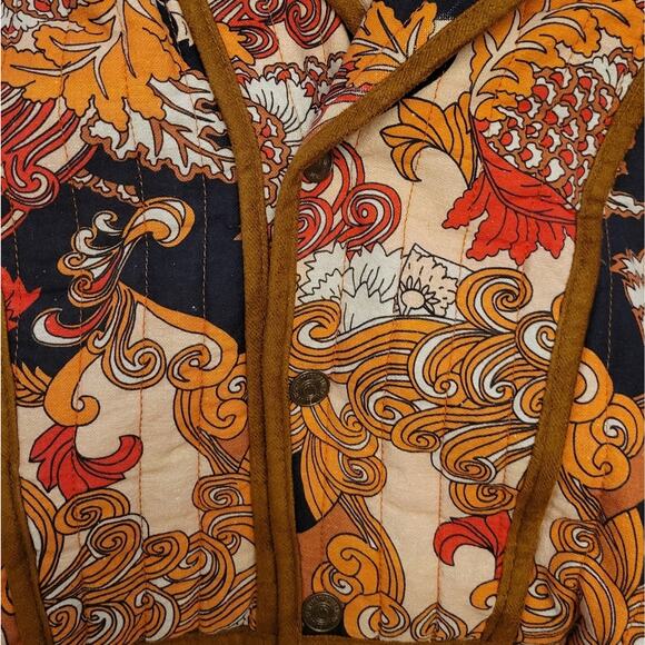 MOTHER Jeans The Big Time Bound Floral Retro Jacket - Picture 6 of 16